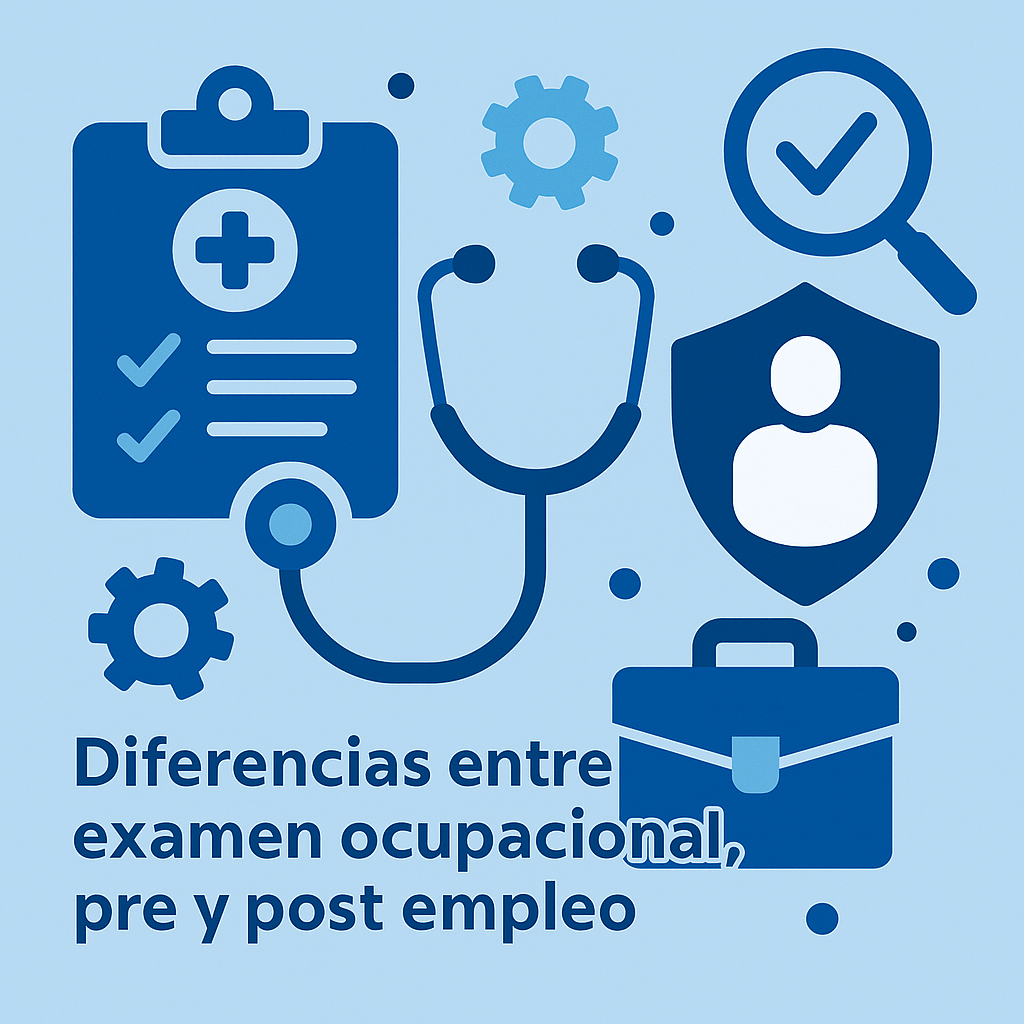 Diferencias entre examen ocupacional pre y post empleo