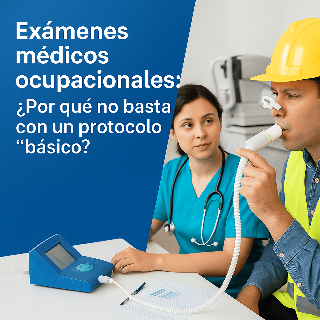 Exámenes médicos ocupacionales